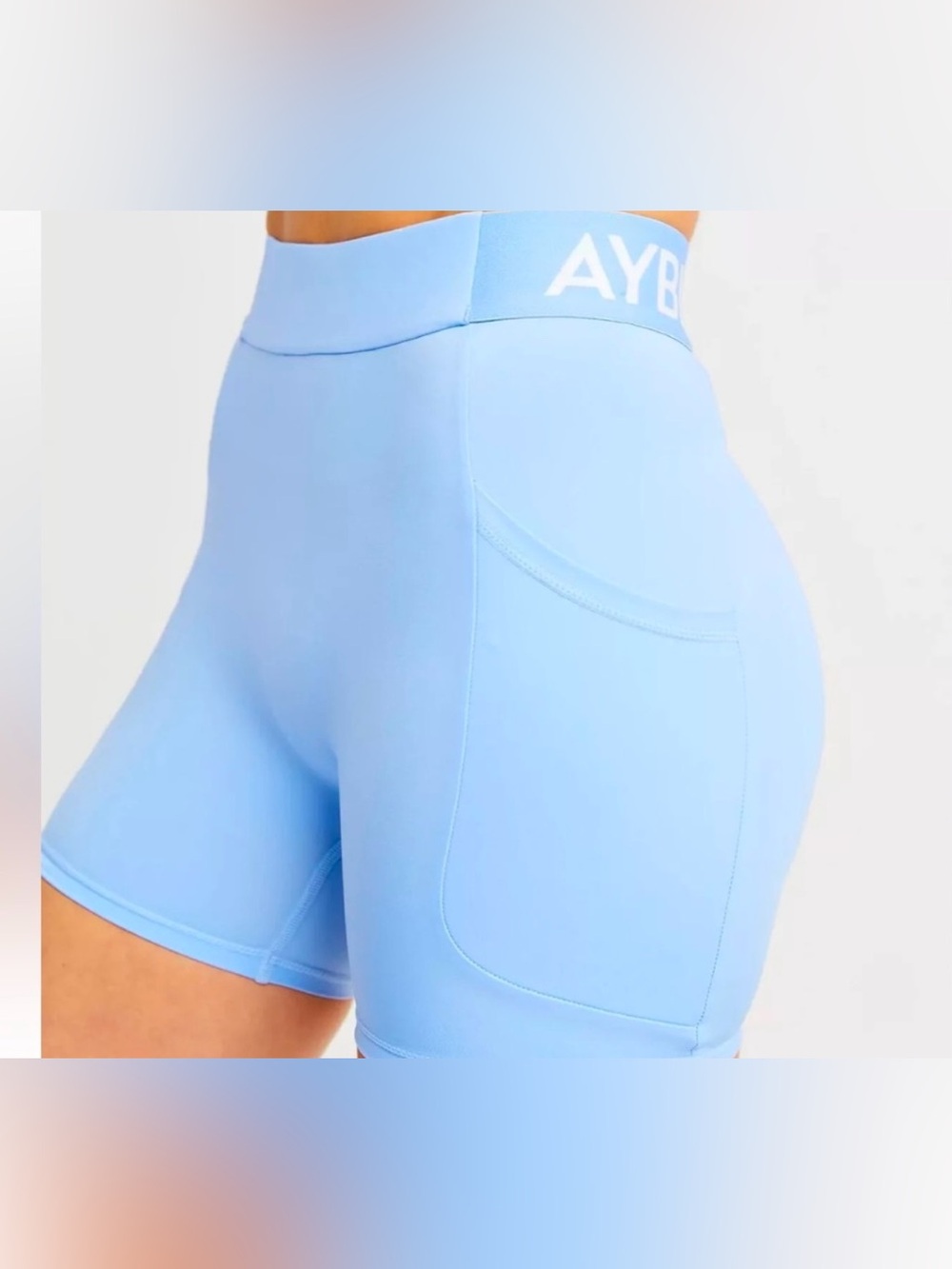 AYBL Active Training Workout Bike Shorts With Pockets